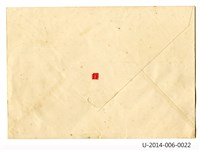 國父九十誕辰紀念郵票發行首日封 藏品圖，第2張